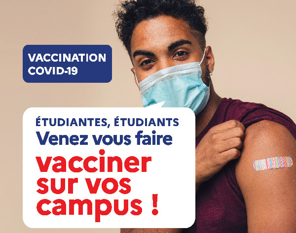 Centres de vaccination sur les campus toulousains - Septembre 2021