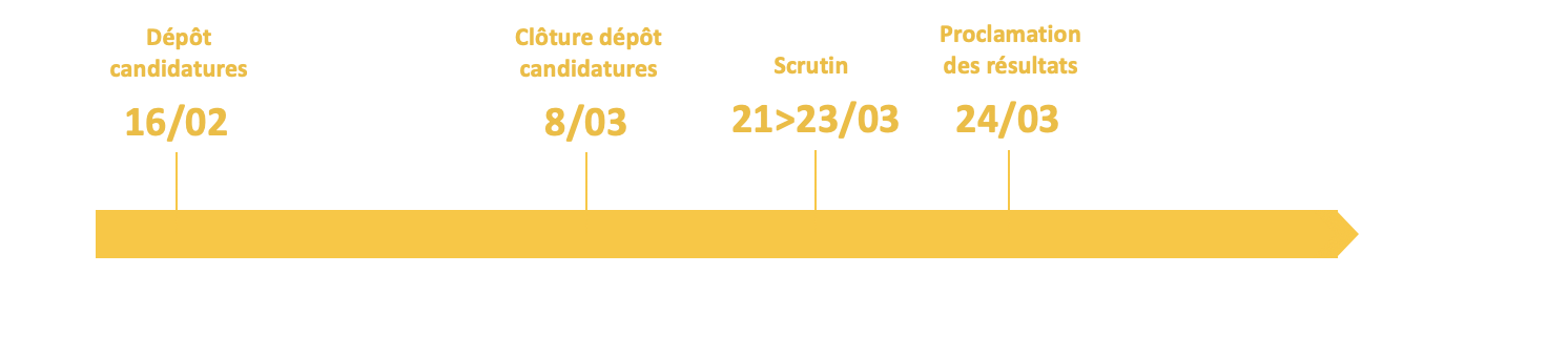 calendrier élections au parlement étudiant de l'UT