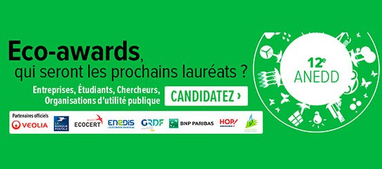 Appel à candidature : Éco-award Recherche des ANEDD 2018